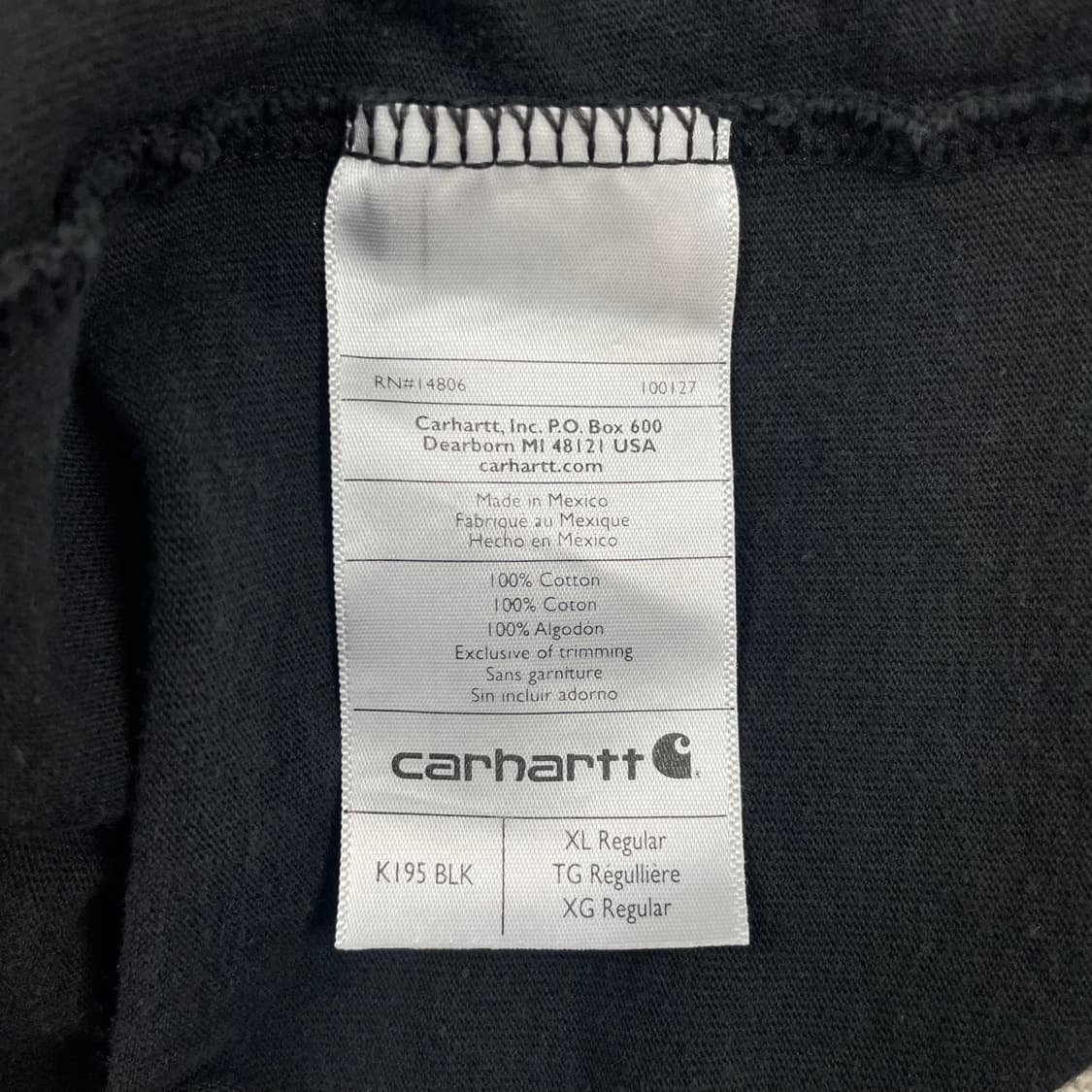 (XL) 칼하트 반팔티 상품이미지7