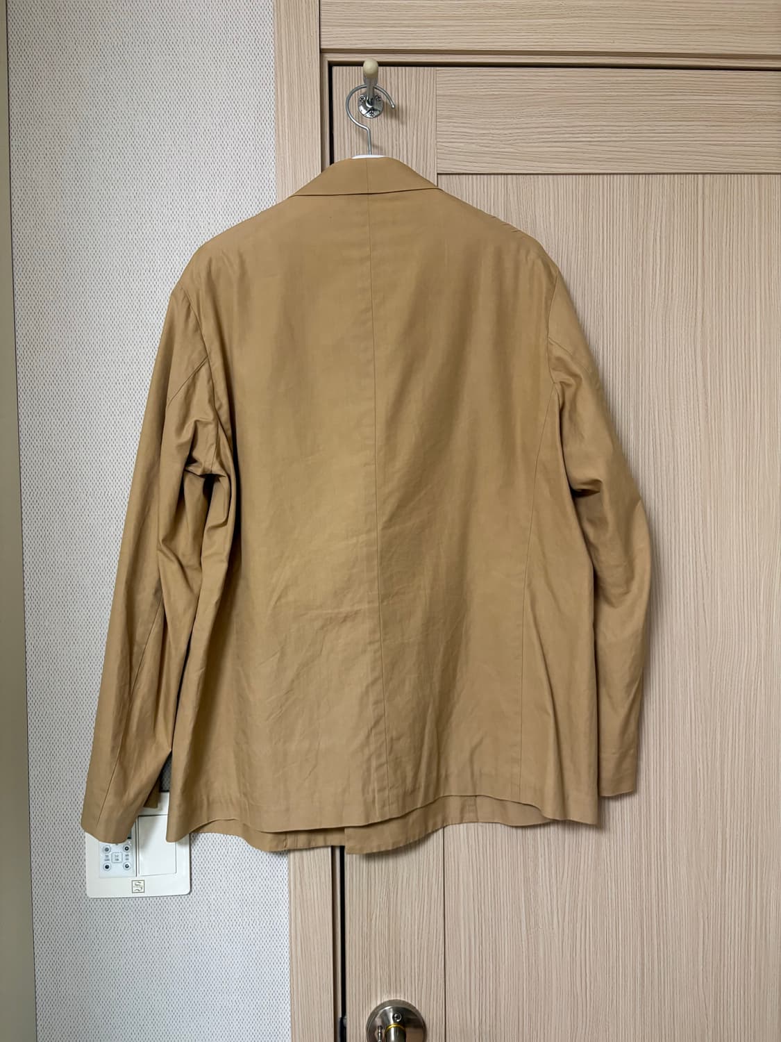 오라리 코튼 숄카라 자켓 상품이미지2