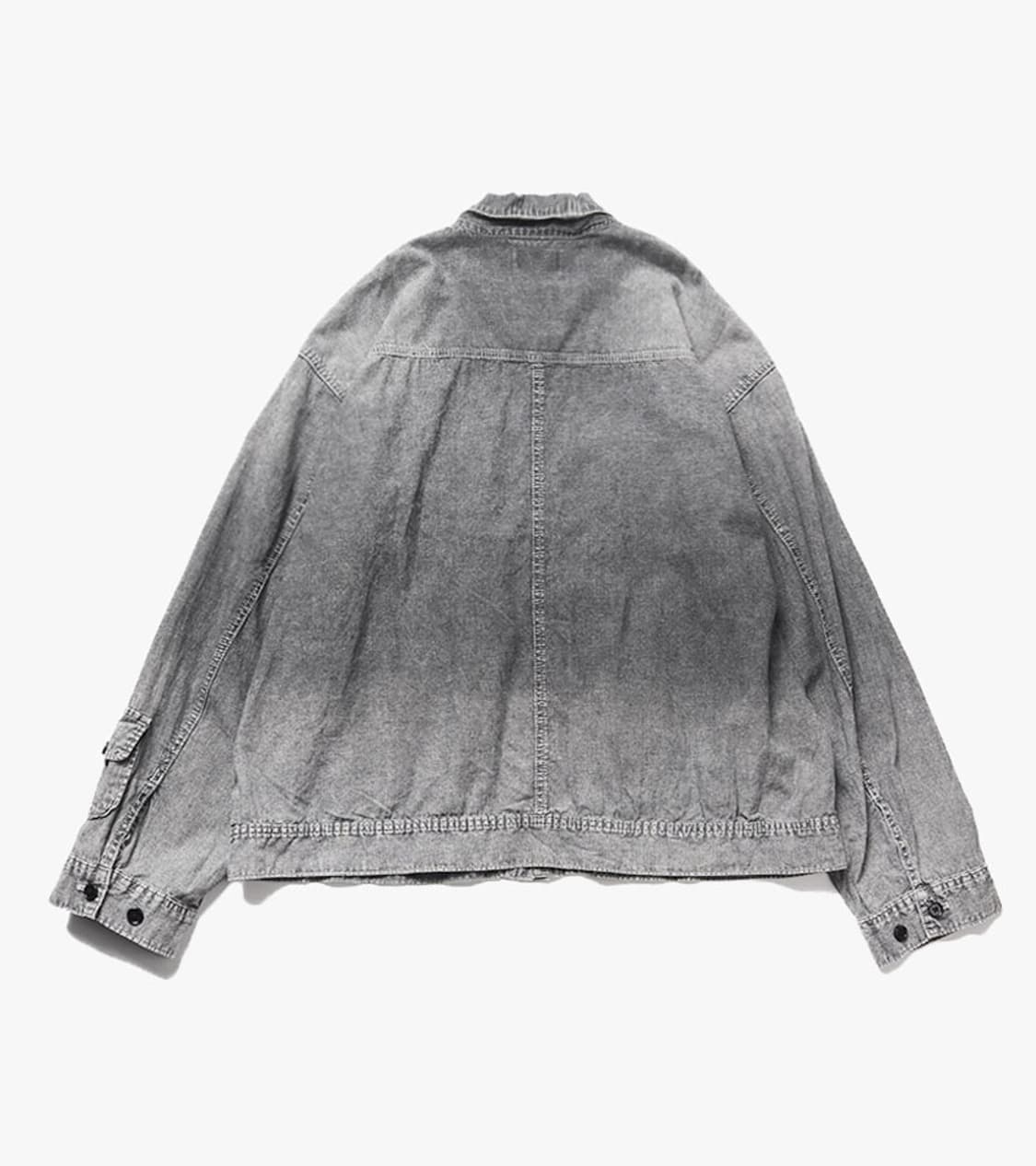 KOOI - 24FW VINTAGE WASH CHAMBRAY JACKET 상품이미지9