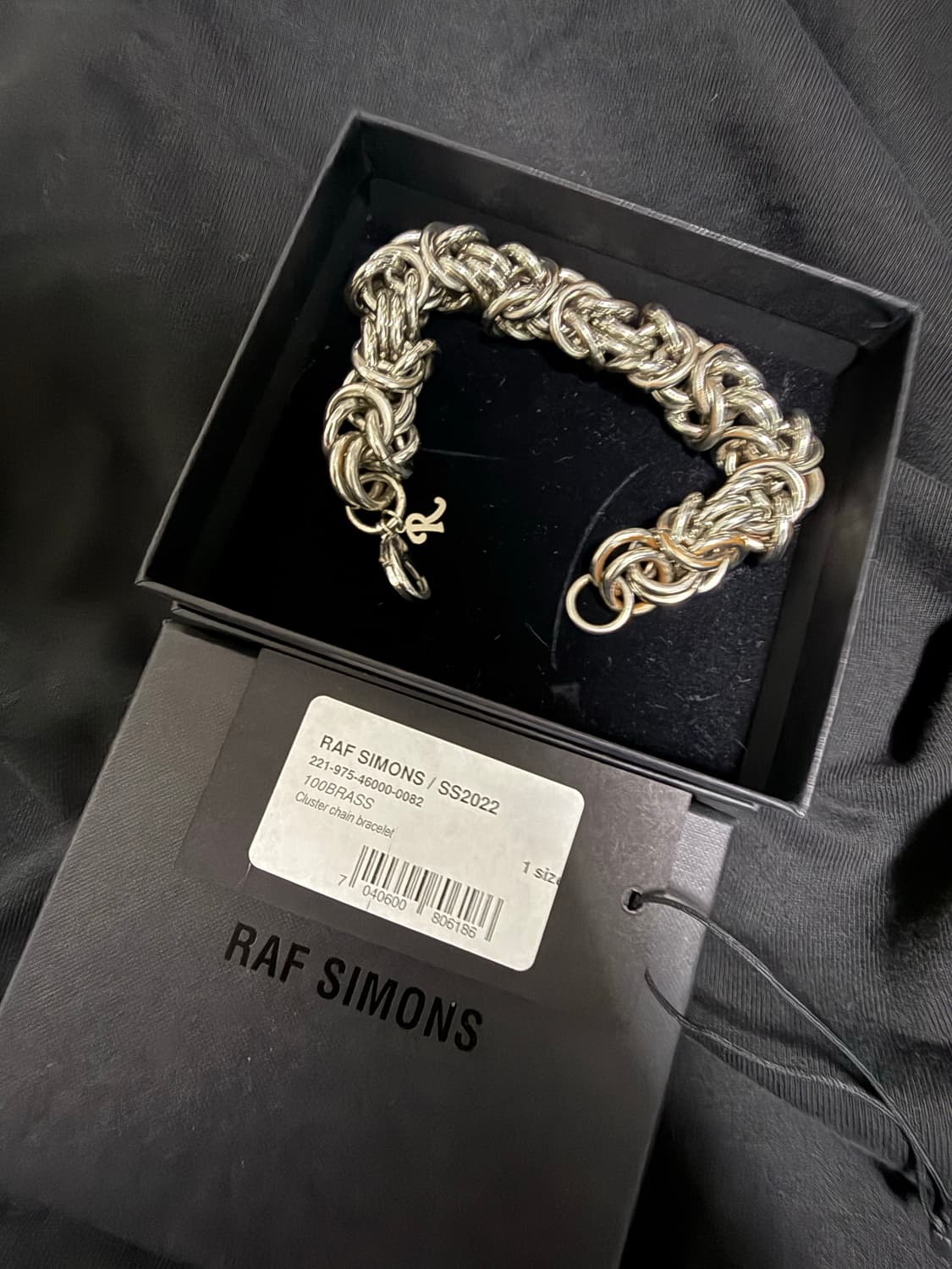 Raf Simons Cluster Chain Bracelet 체인 팔찌 상품이미지2