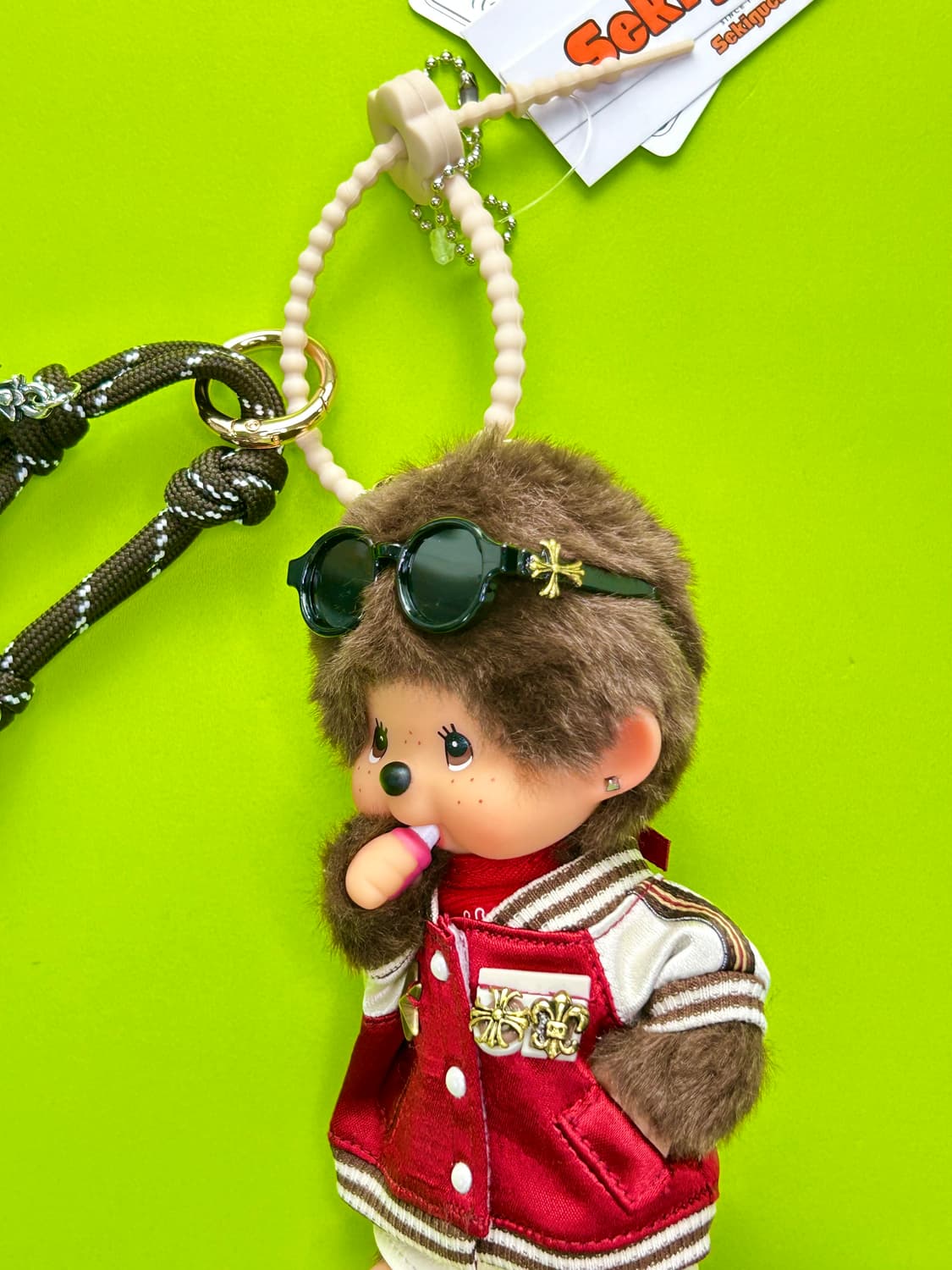 (23)정품몬치치-💛❤️화이트 니트원피스 상품이미지2