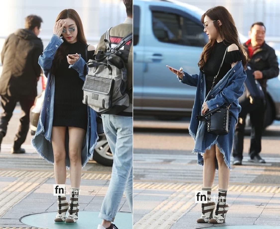 아크네 데님 롱 원피스 or 아우터 상품이미지1