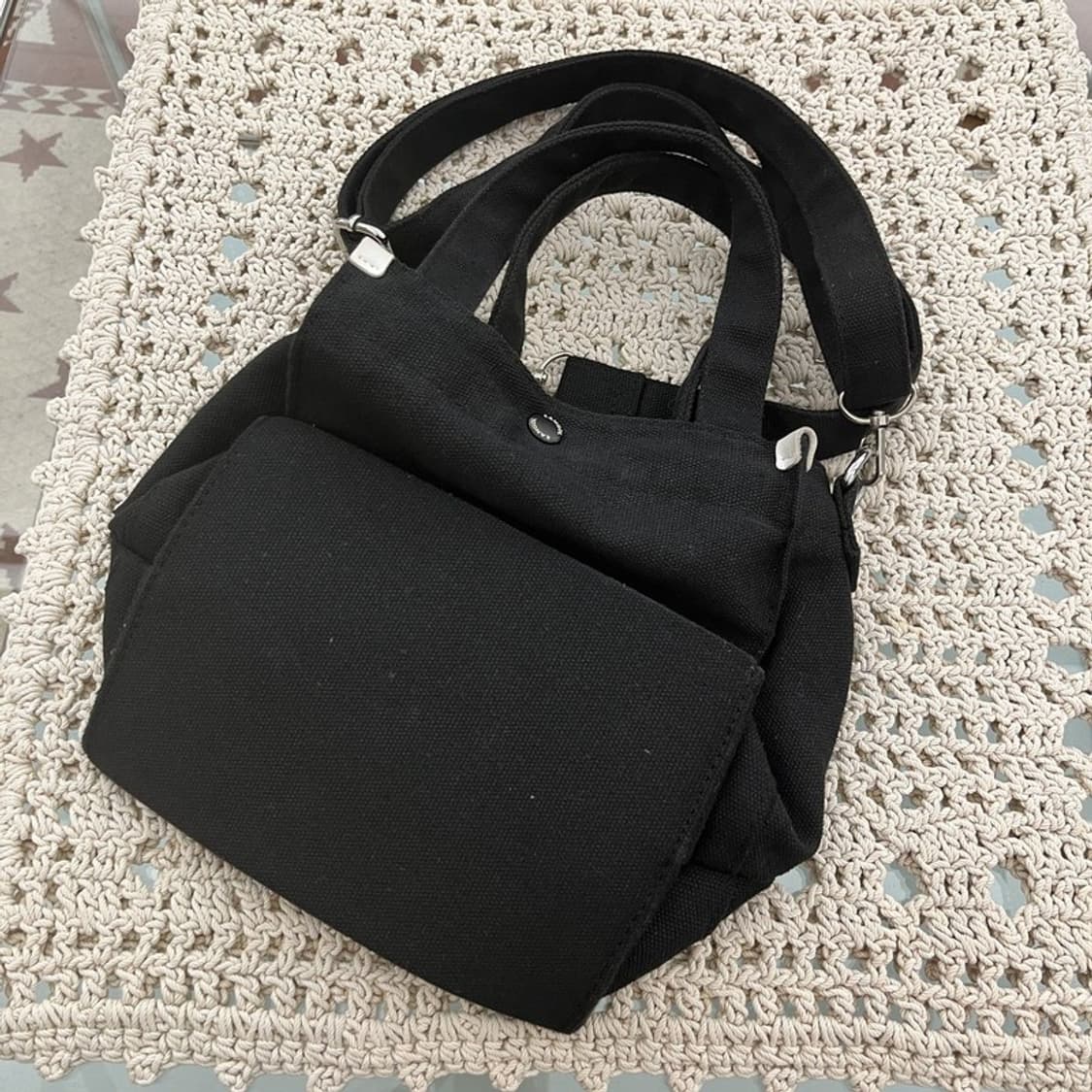 캉골 빈티지 타이니 캔버스 미니 토트백 크로스백 C10240 상품이미지4