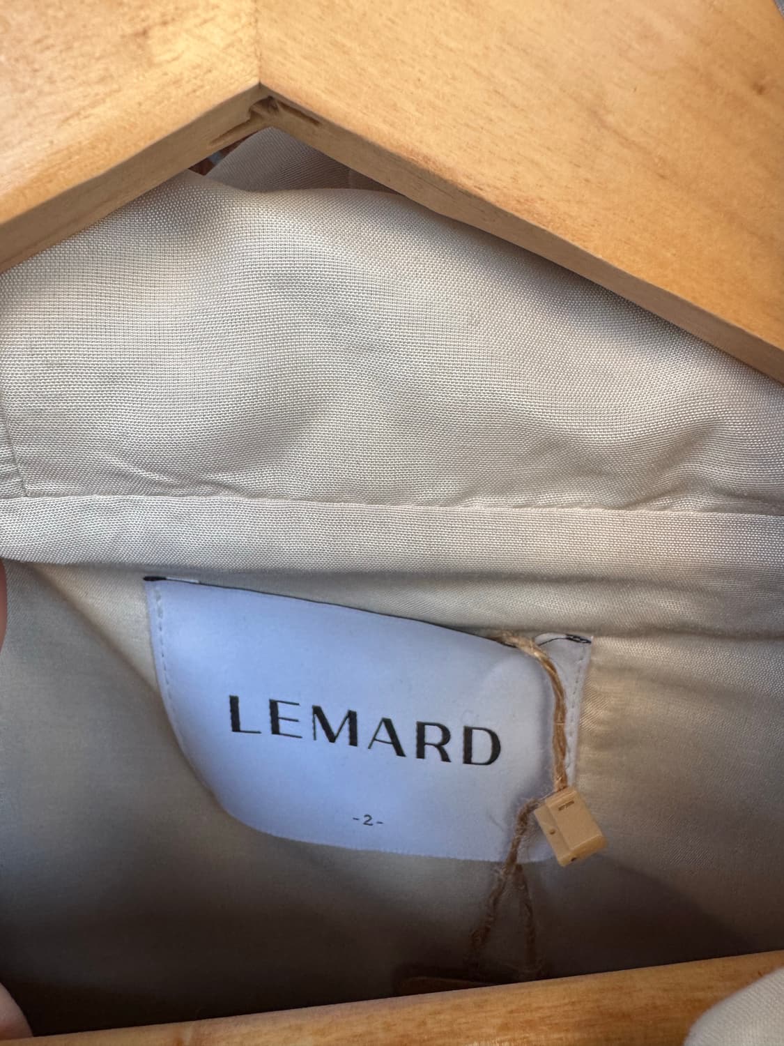 르마드 lemard 포켓밴딩 후드 야상 자켓 점퍼 2 상품이미지9