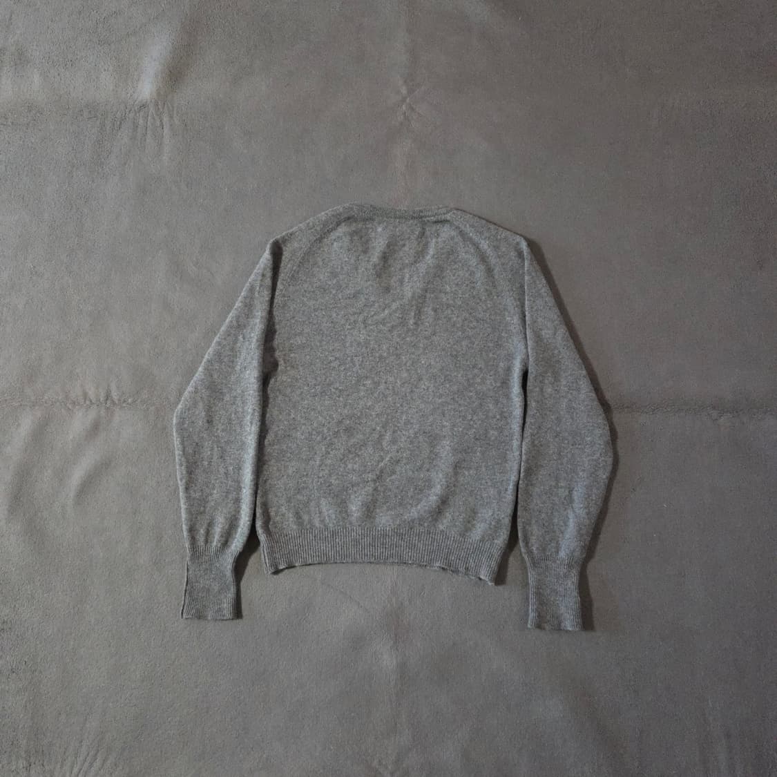 버버리 빈티지 크레스트로고 브이넥 램스울 니트 M 상품이미지3