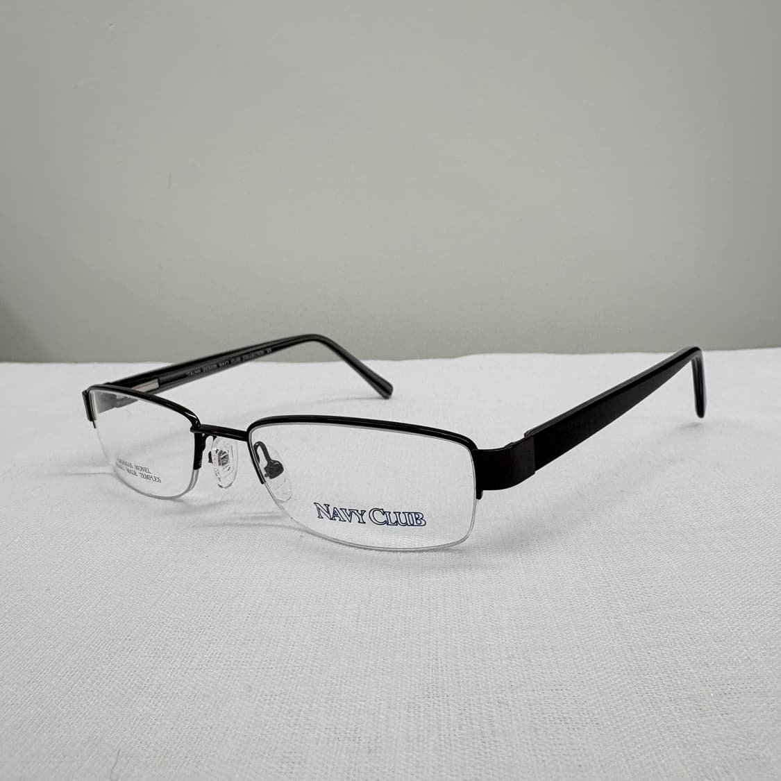 NAVY CLUB 그레이 반무테 빈티지안경 상품이미지2