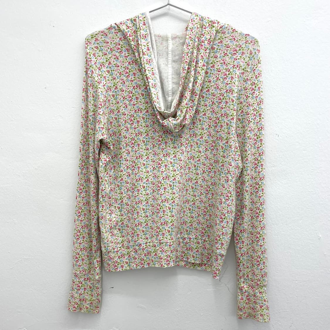 flower finger hole hoodie 상품이미지2