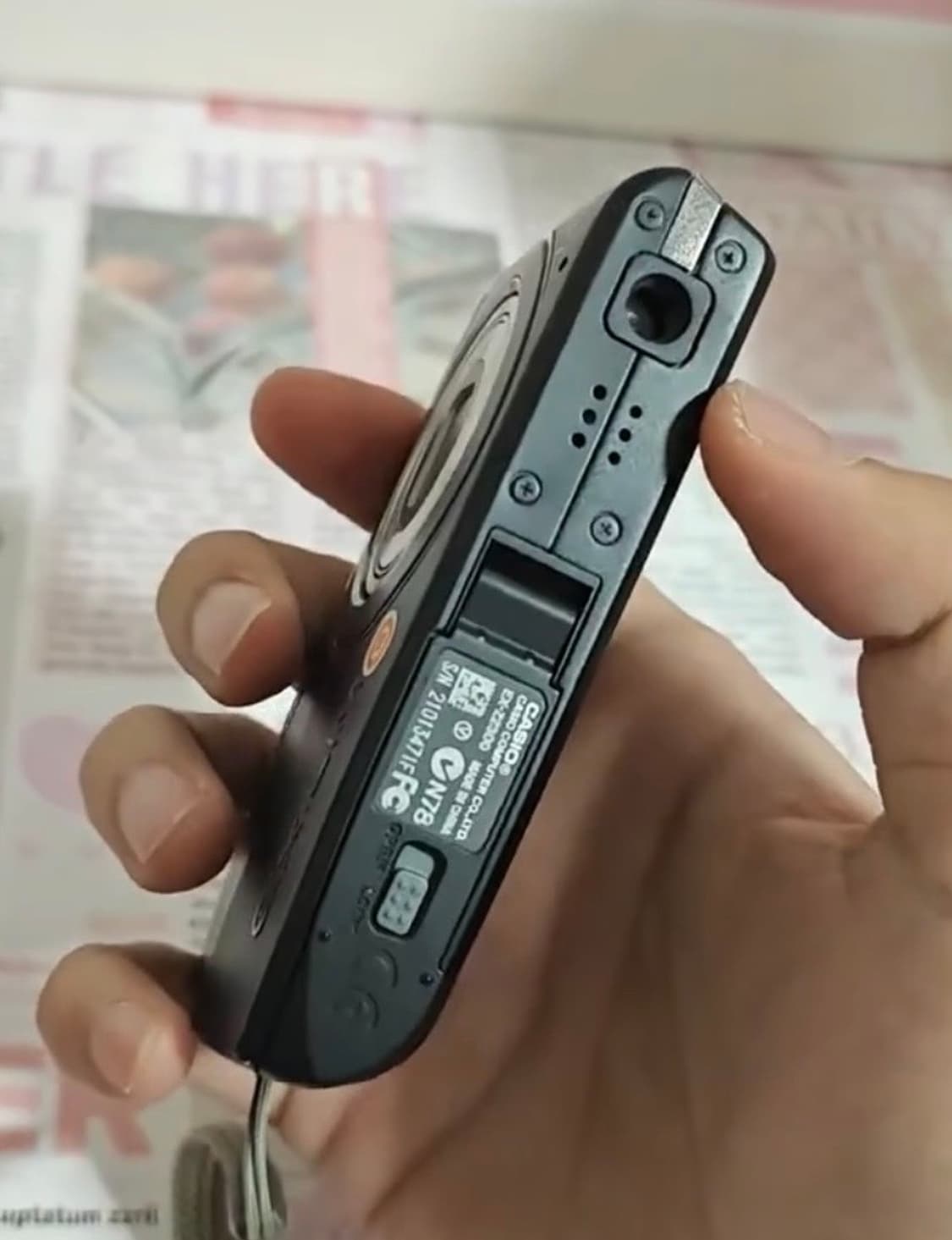 A급)카시오 엑슬림 Z2300 EXILIM Z2300 빈티지 디카 상품이미지10