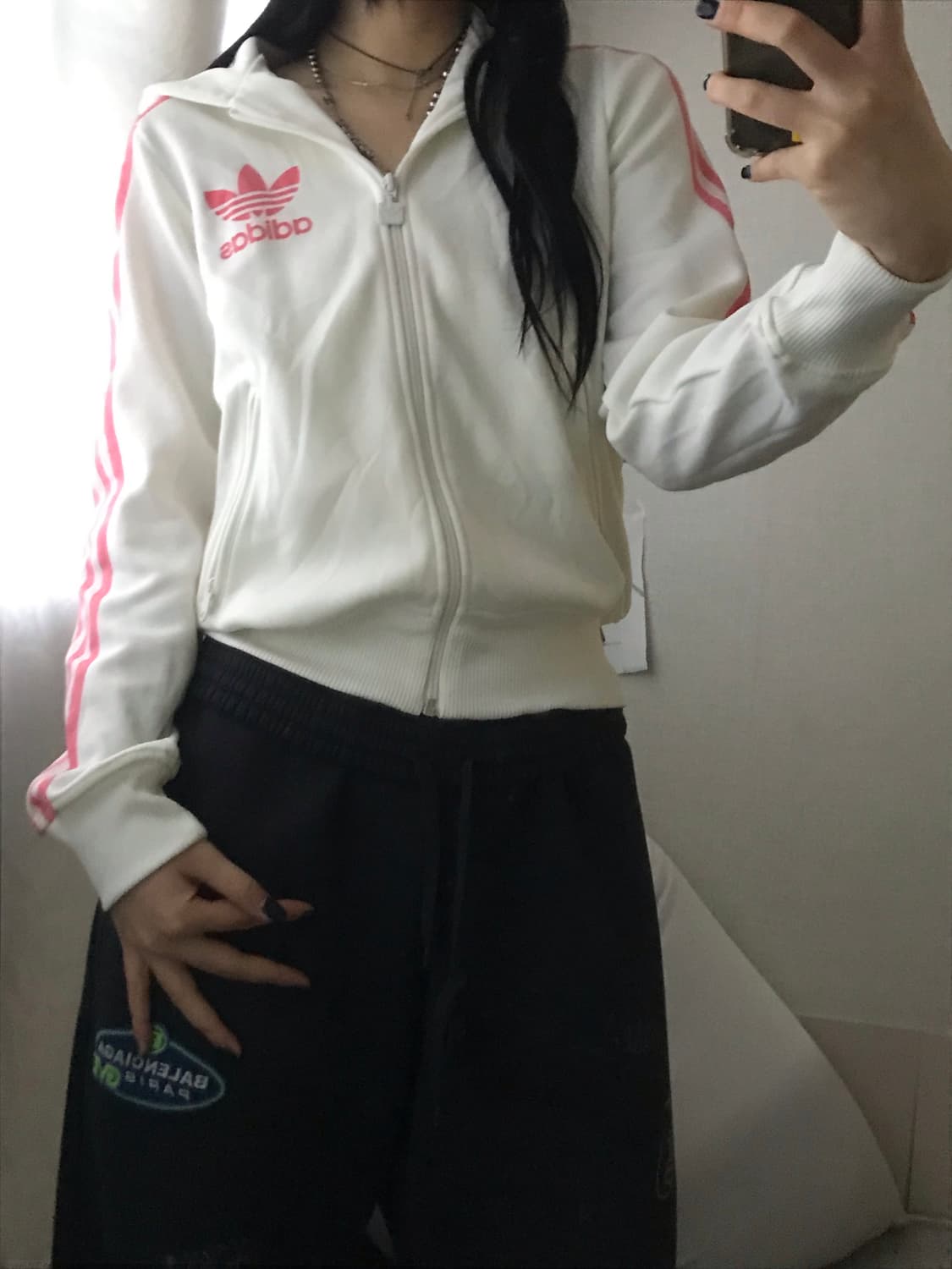 아디다스 00s 흰핑 후드 플락 져지 상품이미지6