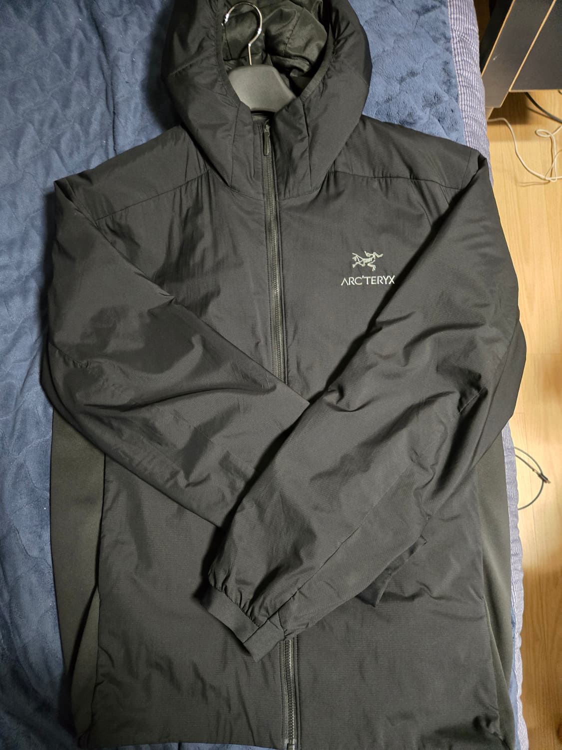 [XL] 아크테릭스 아톰 후디 블랙 자수로고버전 상품이미지3