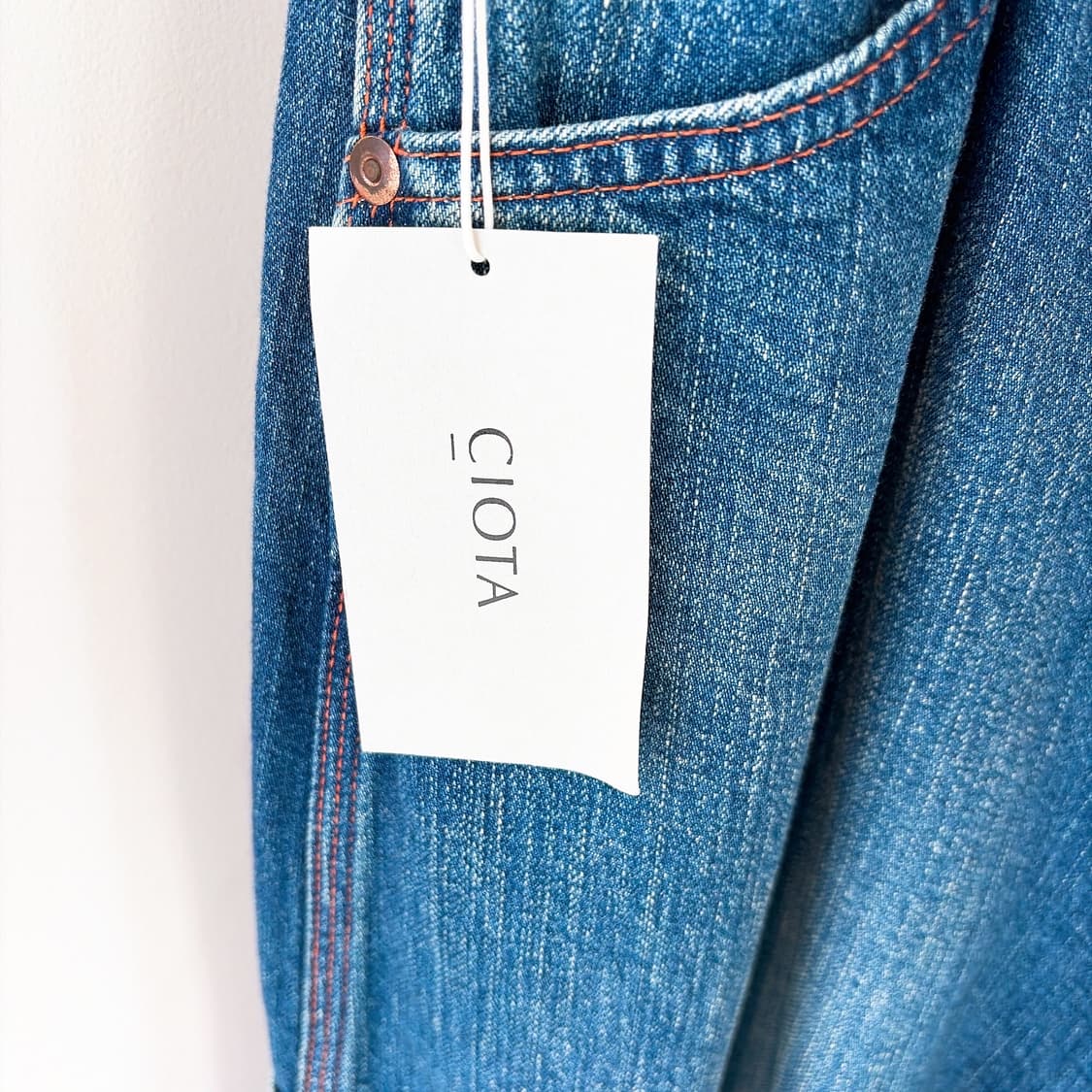 (정품/새상품) CIOTA 시오타 남성 페인터 데님 팬츠 핫딜 상품이미지3