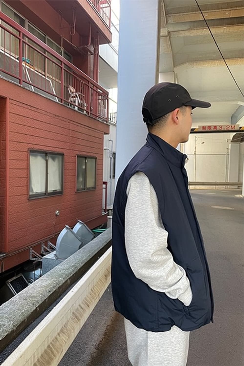 (XL) 나나미카 인술레이션 베스트 네이비 상품이미지2