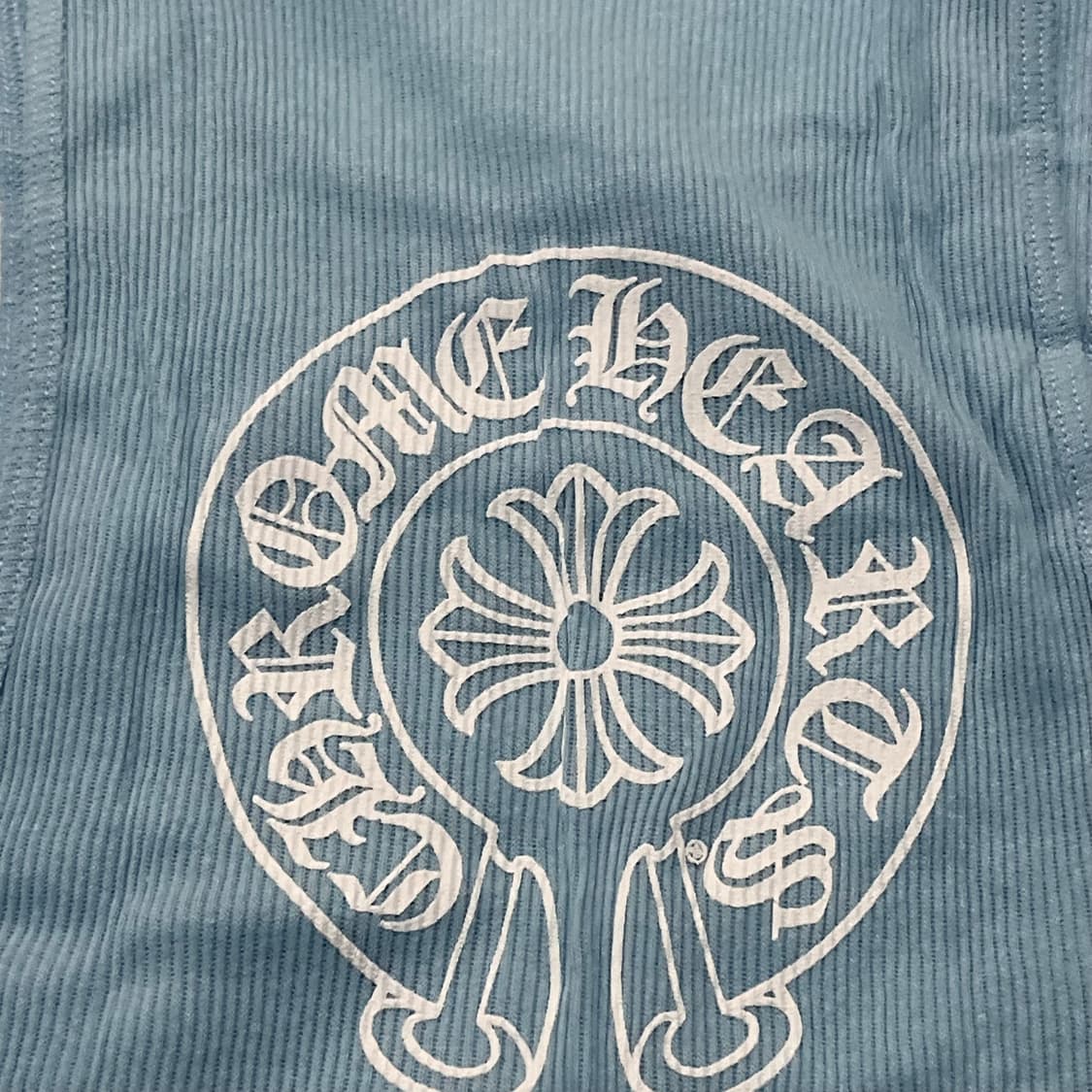 크롬하츠 홀스슈 립 탱크탑 베이비 블루 상품이미지4