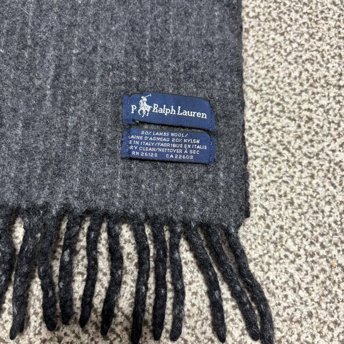 [택포,램스울80] 폴로 랄프로렌 이태리 투웨이 머플러 목도리 [A+] 상품이미지3