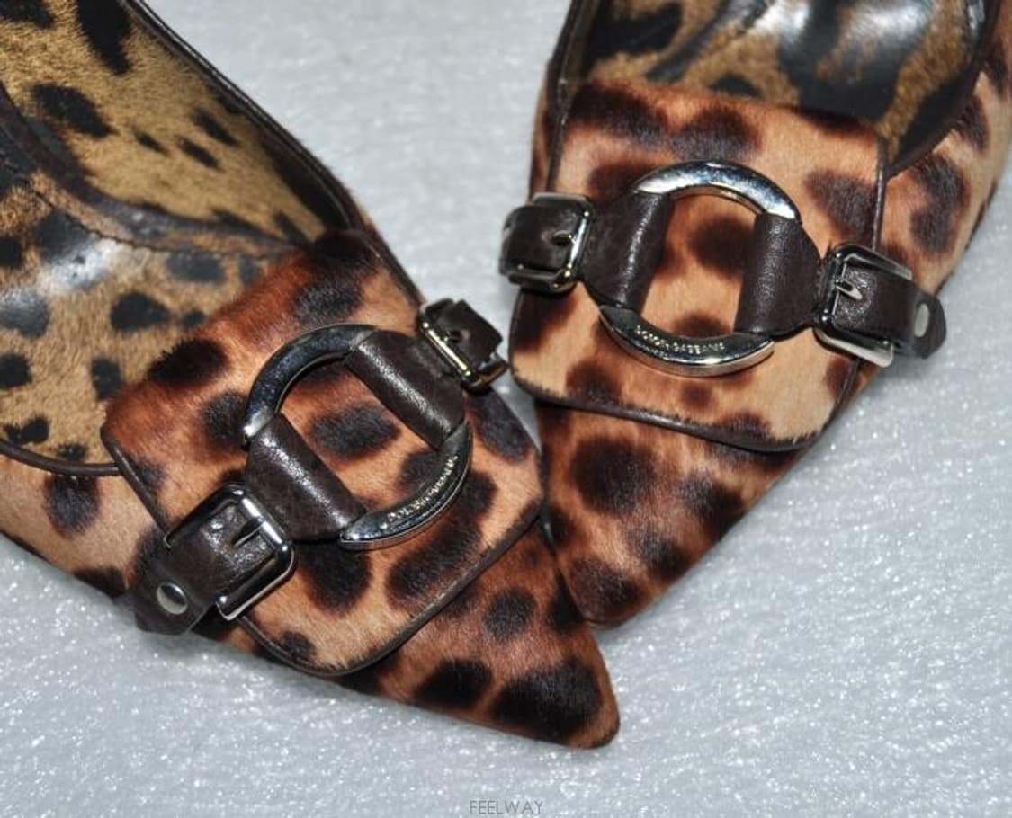 돌체앤가바나/여성호피무늬송치구두(사이즈240정품) 상품이미지2