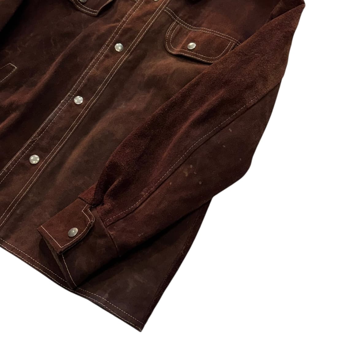 [100] 70's R.Sherman 스웨이드 레더 자켓 상품이미지5