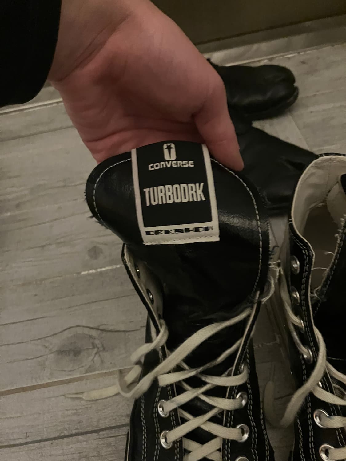 릭오웬스 컨버스 터보다크 (275) 상품이미지6