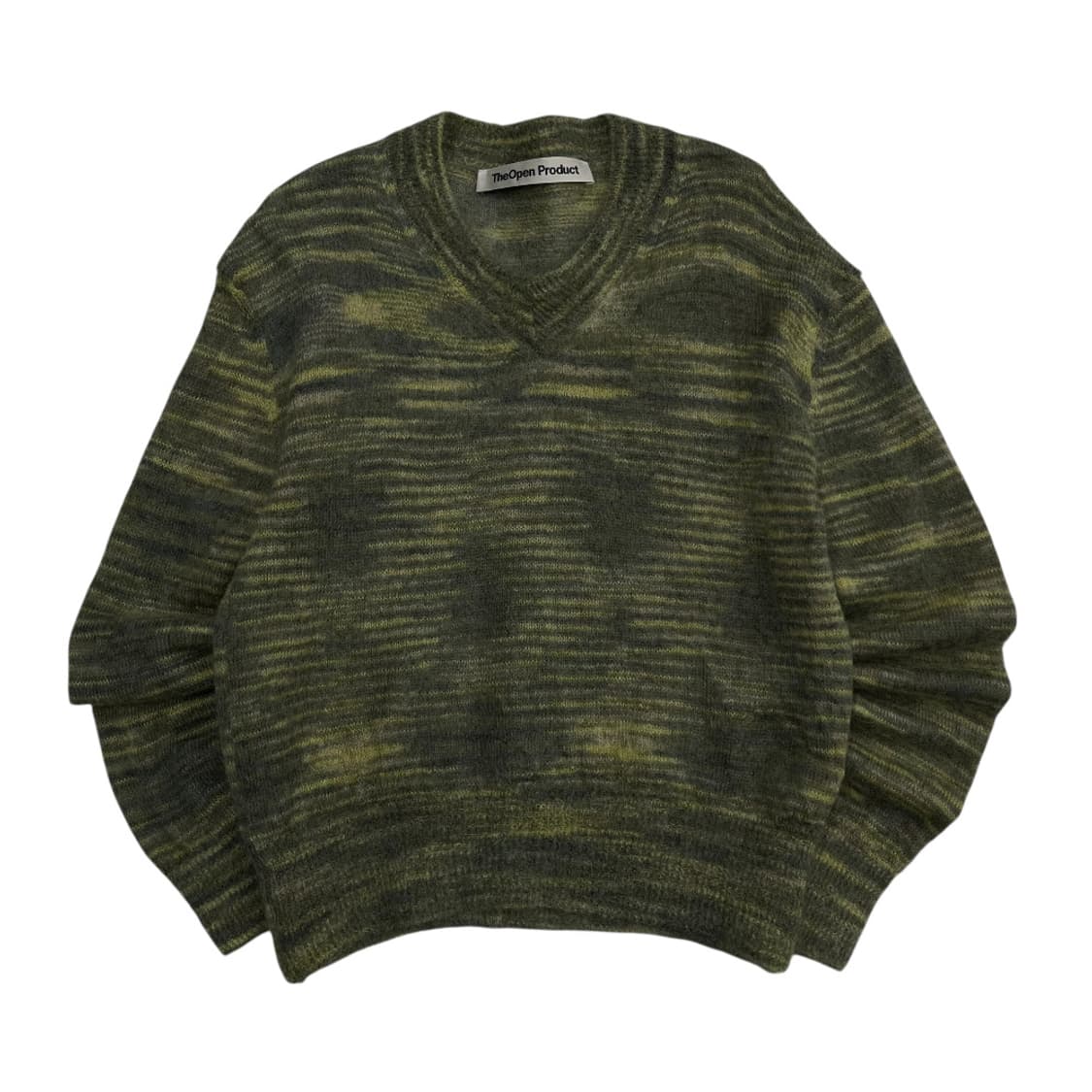 더 오픈프로덕트 멀티패턴 모헤어 니트 ( 한소희 착용 ) 상품이미지2