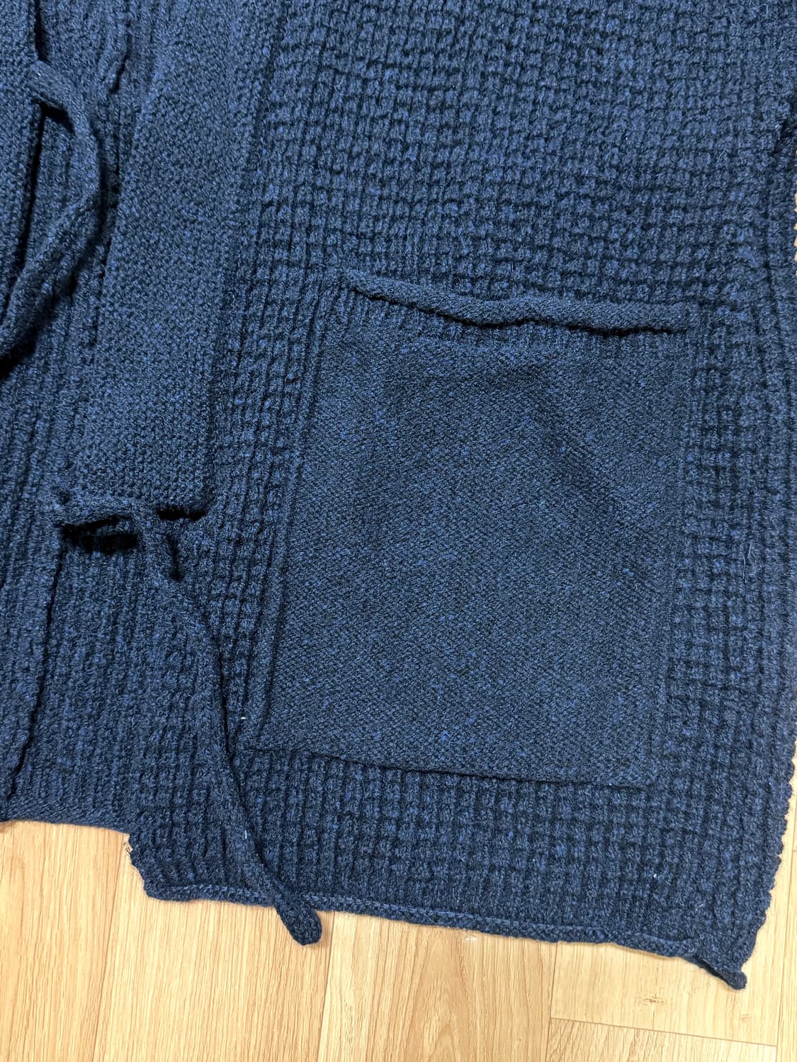 캐피탈 KAPITAL 울 와플 케사 가디건 상품이미지4