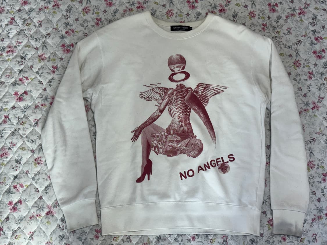 언더커버 05SS no angels 맨투맨 M 상품이미지1