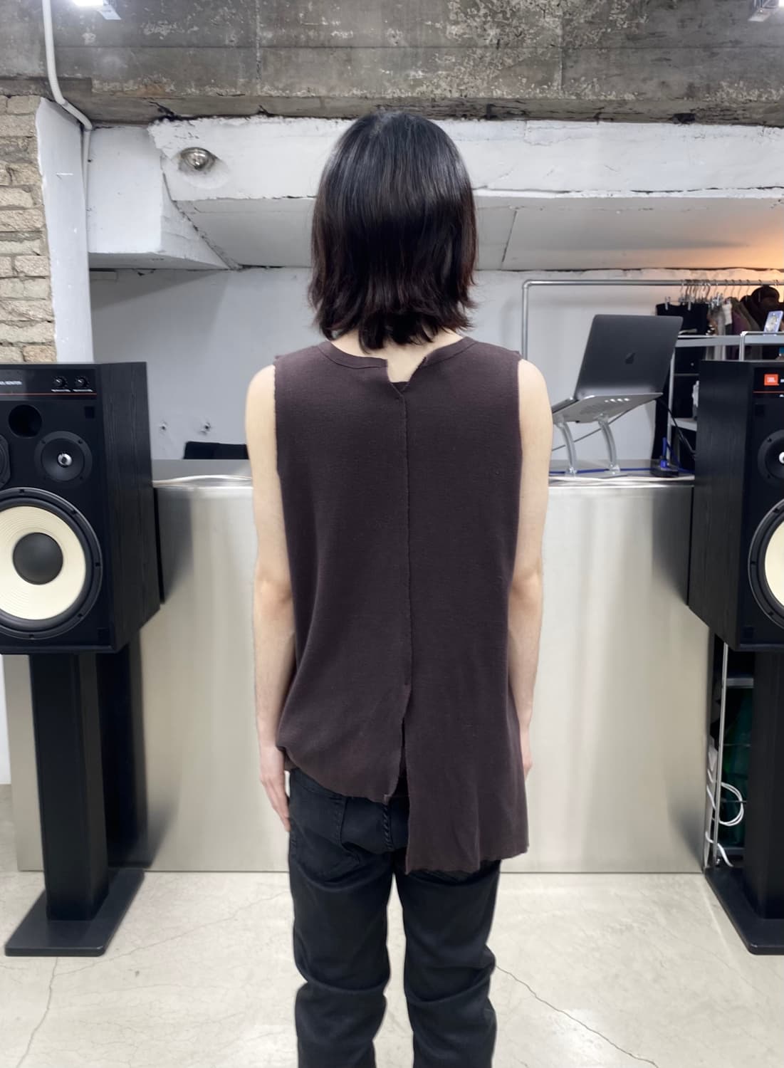 BED J.W. FORD 레이어드 슬리브리스 상품이미지3