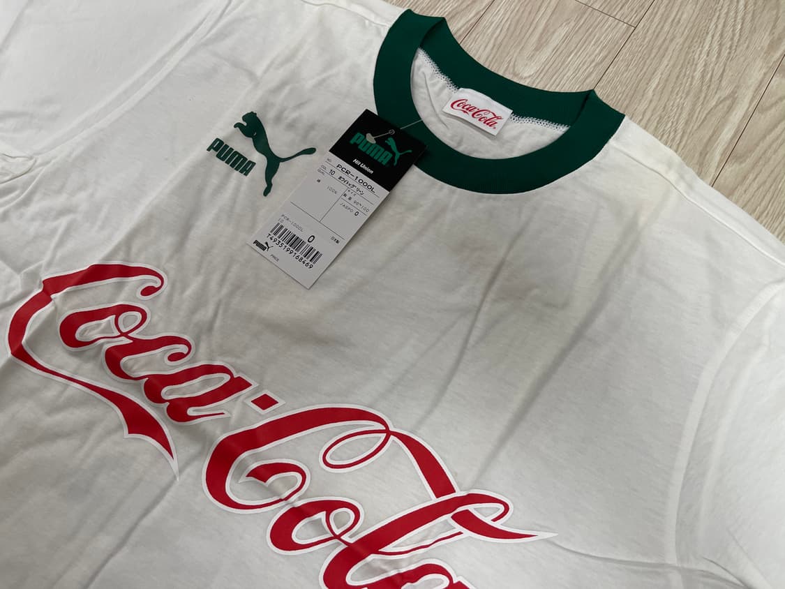 코카콜라 x 푸마 90s 올드 롱슬리브 티셔츠 5번 PUMA OLD 상품이미지4