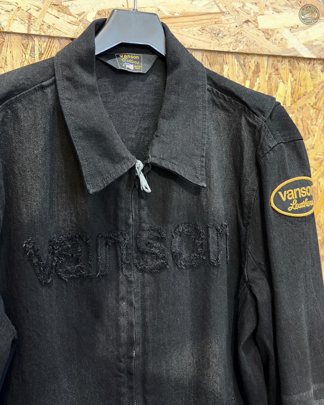 vanson 밴슨 데님 자켓 집업 슈밴깔 희귀템 집업 상품이미지1