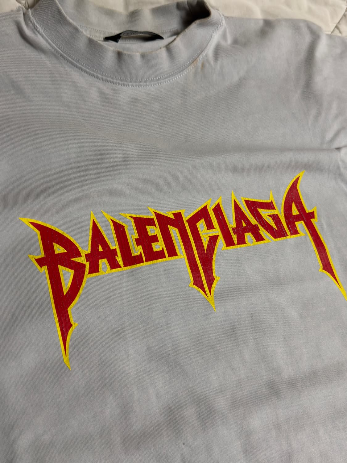 발렌시아가 메탈리카 반팔 티셔츠 1 상품이미지2