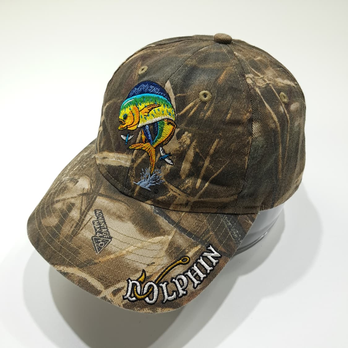 저스트 훅 엠 어드밴티지 맥스-4 HD 카모 돌핀 자수 볼캡 P2027 상품이미지2