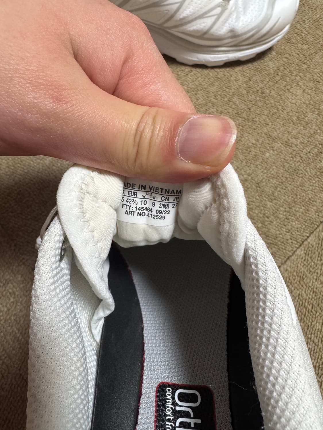 살로몬 xt6 270 화이트 팝니다 상품이미지5