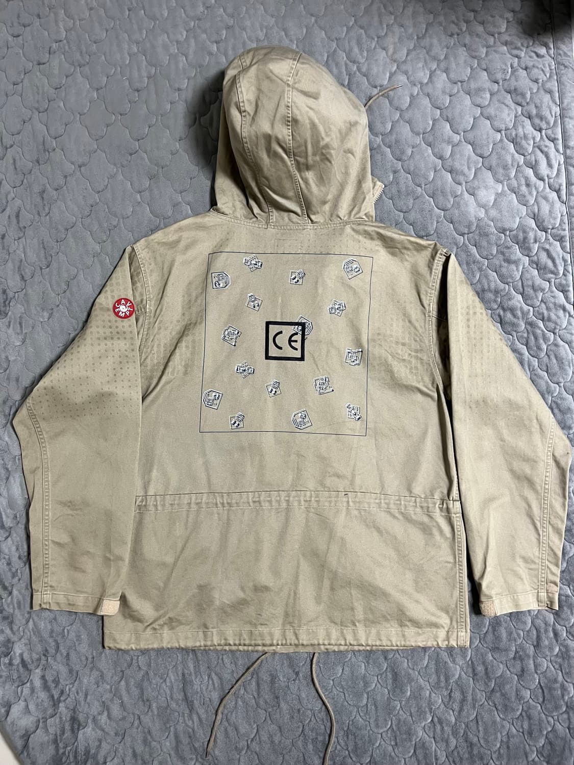 CAVEMPT 카브엠트 트윌코튼 아노락 카키베이지 L 상품이미지8