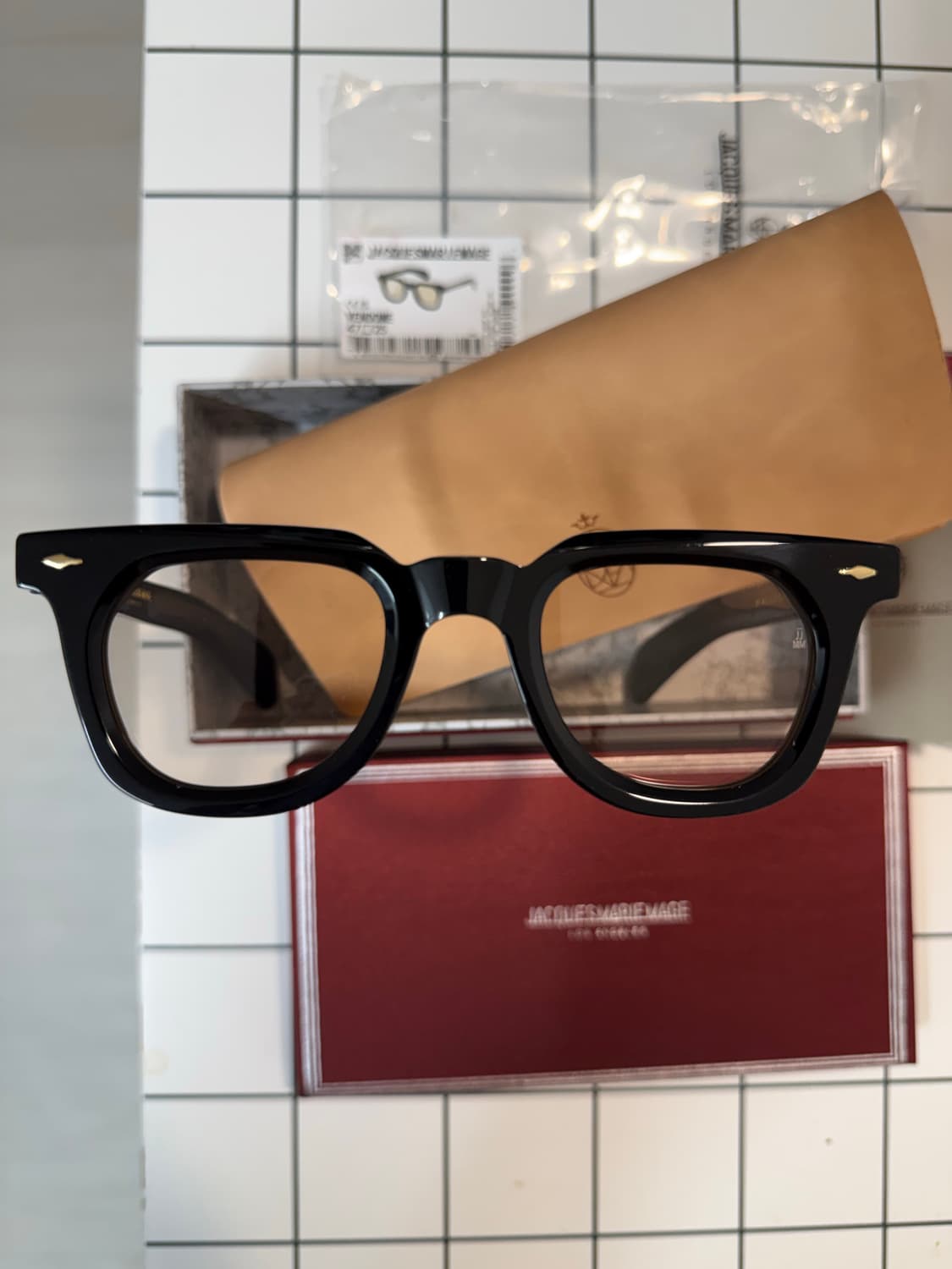 JACQUES MARIE MAGE Vendome 블랙 47/25 상품이미지1