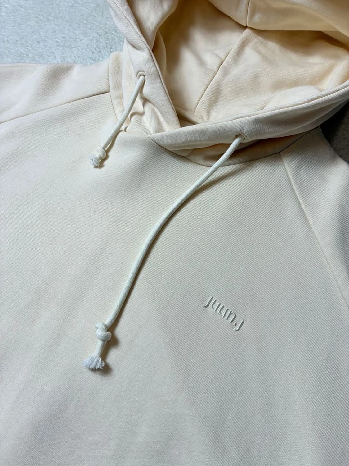 준지 JUUN J 22ss 그래픽 루즈핏 후드티 PN6444 상품이미지6