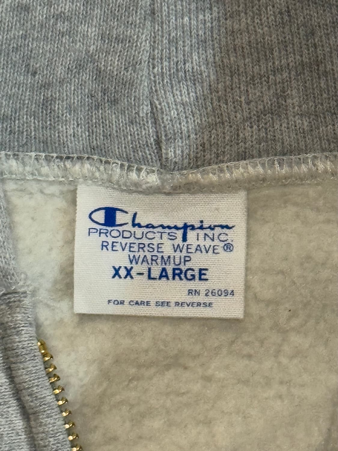 챔피언 리버스위브 후드집업 2XL 상품이미지3