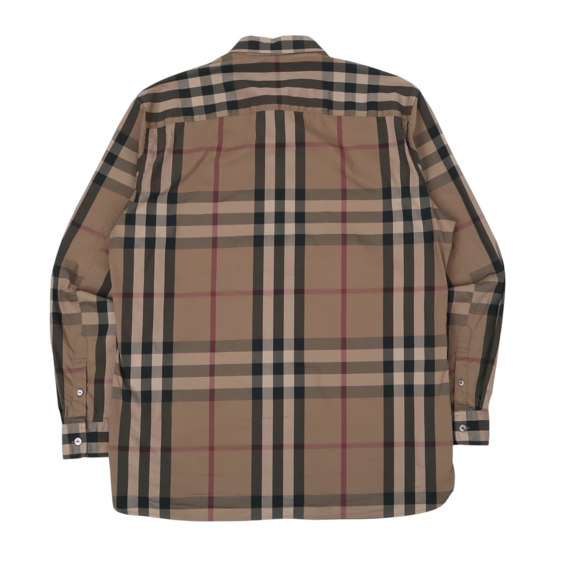 버버리 브릿 신형 브라운 노바체크 셔츠 상품이미지4