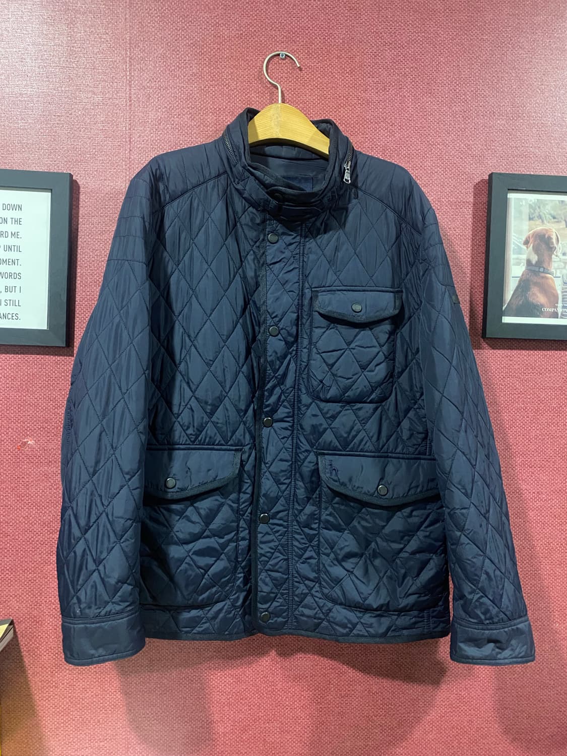 헤지스 퀼팅자켓105 상품이미지1