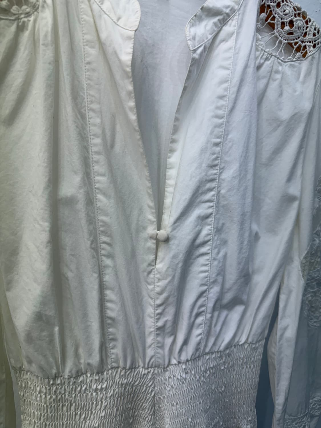 정품) maje 마쥬 화이트 레이스 롱 원피스 1 상품이미지3