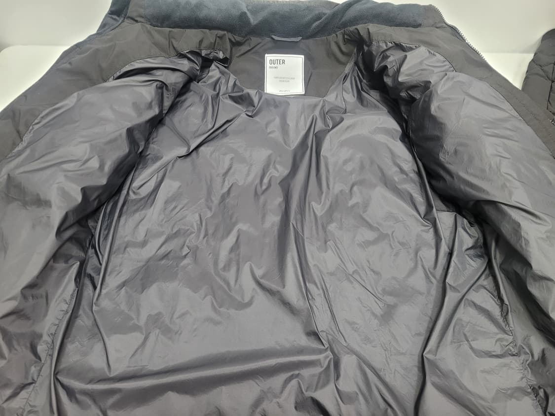 ZIOZIA 지오지아 경량 퀼팅 점퍼 자켓 / 남 100 블랙 상품이미지6