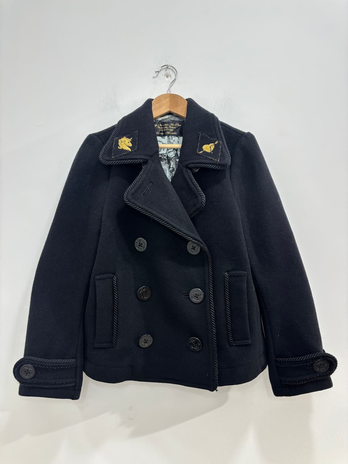 Rna 유니콘 키치 울 자켓 피코트 상품이미지4