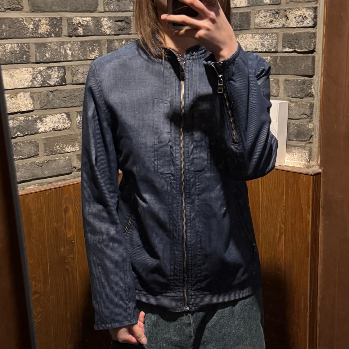 S) 아르마니 익스체인지 A/X 싱글 라이더 자켓 상품이미지9