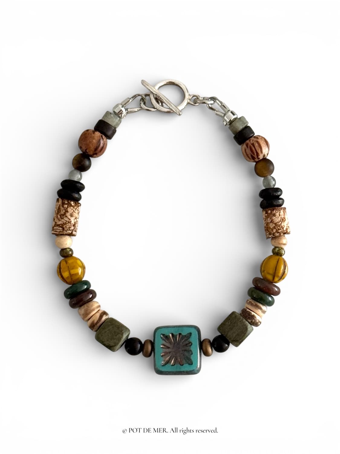 노마드 체코 원석 팔찌 상품이미지1