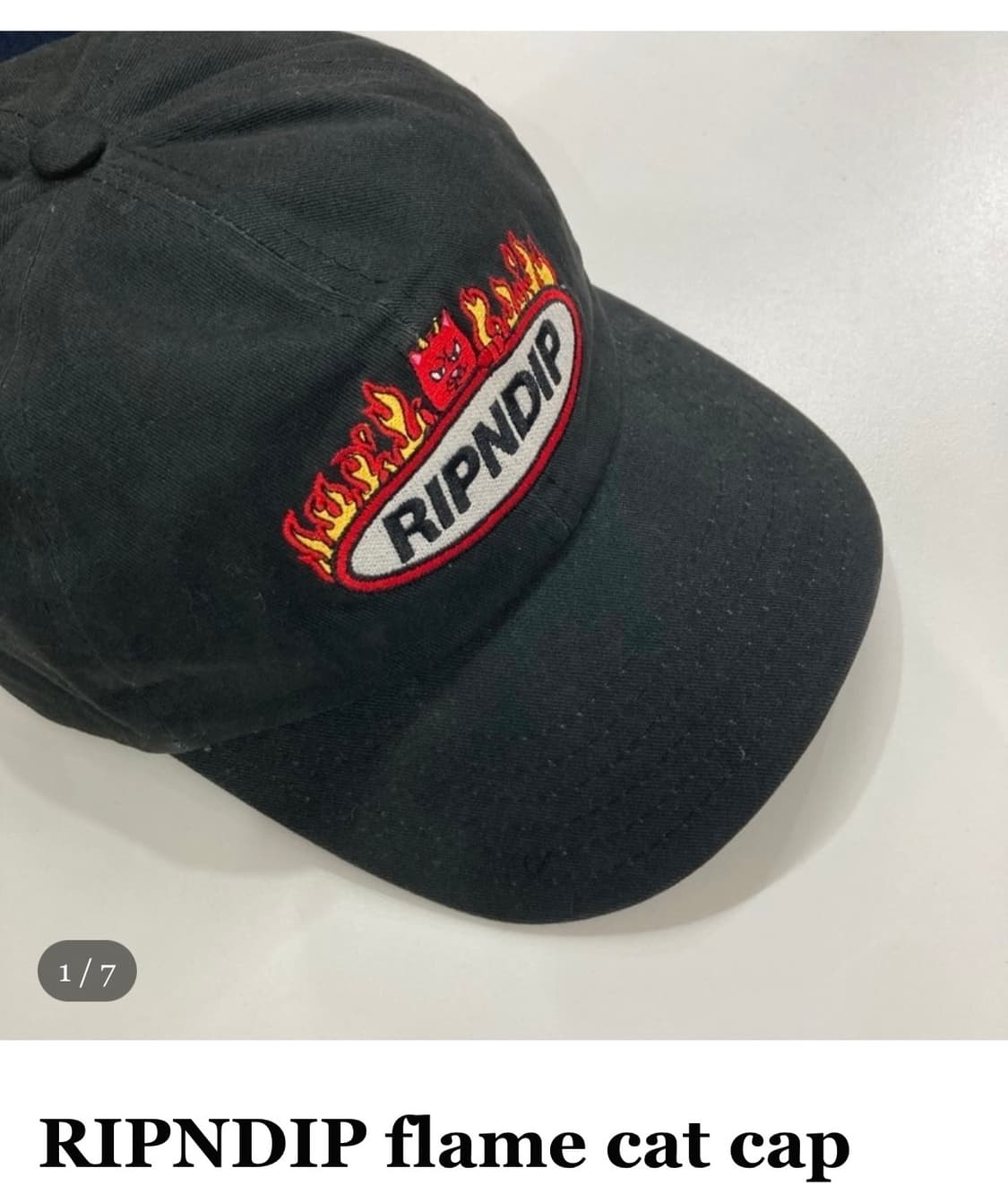 마스컴퍼니 RIPNDIP 빈티지캡 상품이미지3