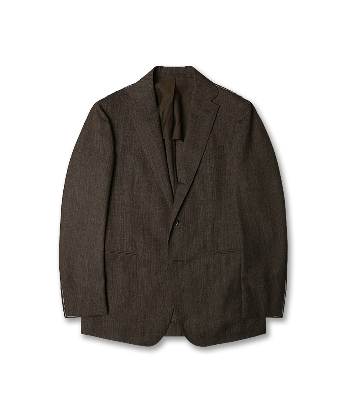 스틸레 라티노 [Stile Latino] 브라운 울 핀 체크 나폴리 수트 상품이미지2