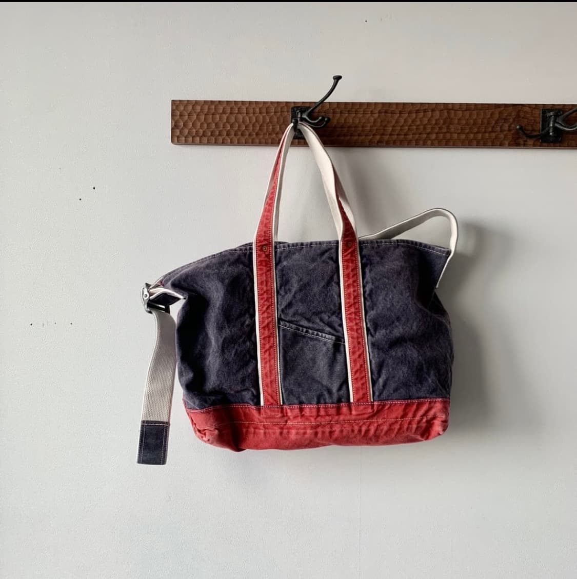 택포) Niceness 24ss L.Lesh navy red 판매 상품이미지2
