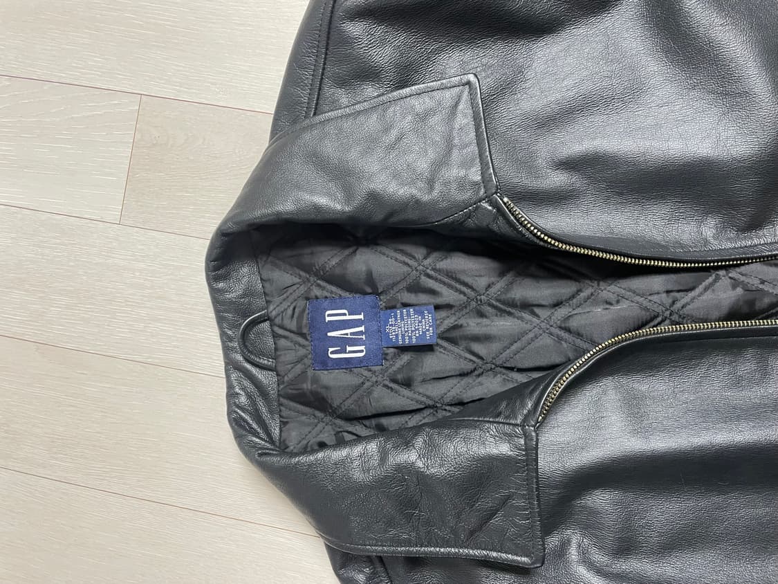 올드 갭 레더 자켓 XL 상품이미지8