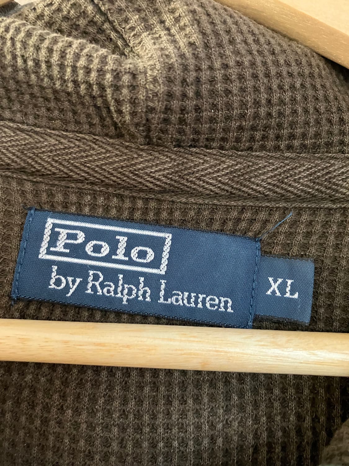 폴로 랄프로렌 체크 후드 XL 상품이미지4