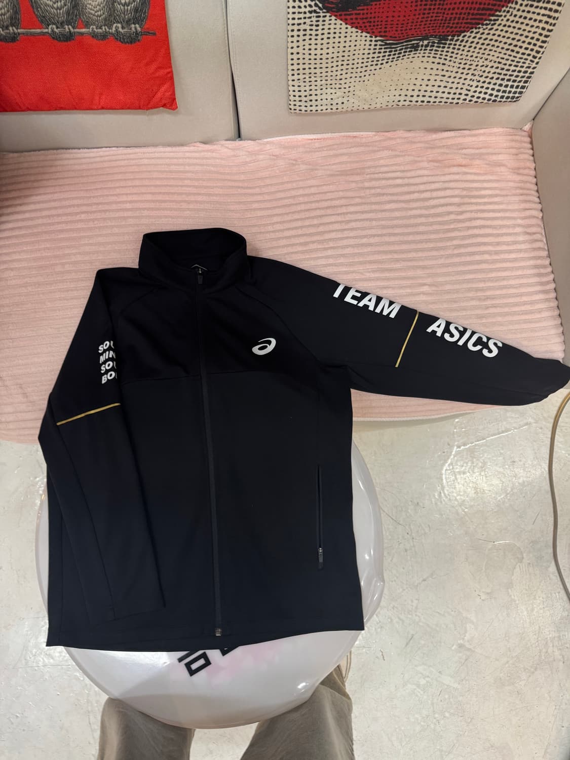 ASICS 아식스 트랙 집업 (블랙) 상품이미지3