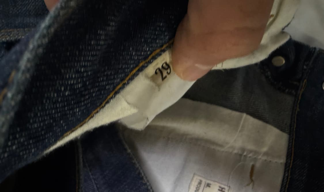 헬무트랭 본인기 1998 데님팬츠 상품이미지4