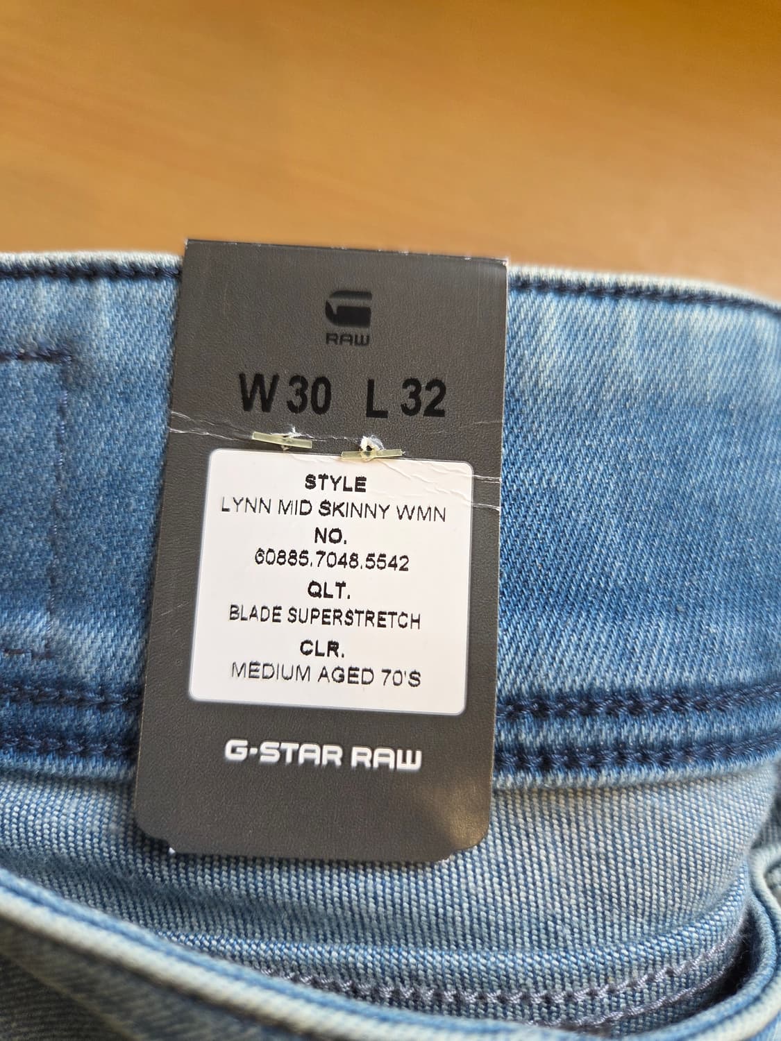 G-STAR RAW LYNN MID 스키니 데님 스판(W30/L32) 상품이미지6