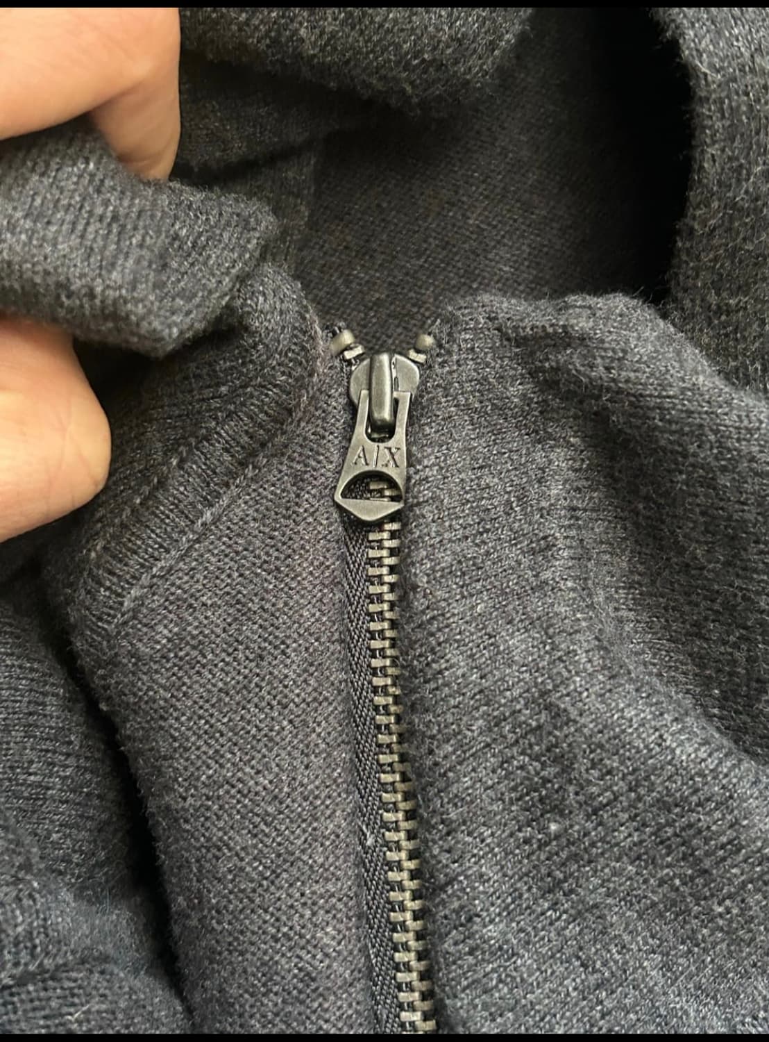 2000s 아르마니 익스체인지 드레이프 집업 상품이미지5